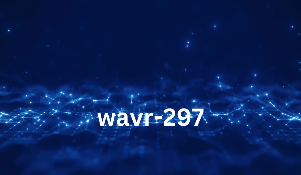 Understanding WAVR-297: A Deep Dive into Emerging Technologies